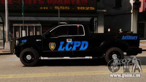 Ford F-150 v3.3 LCPD Auxiliary [ELS & EPM] v2 pour GTA 4