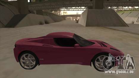 Tesla Roadster pour GTA San Andreas