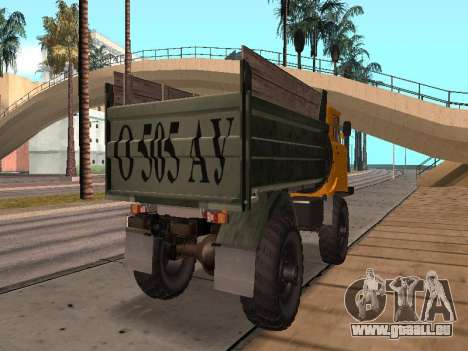 Camion gaz-66 pour GTA San Andreas