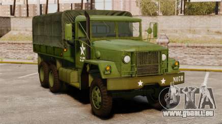 Base militaire camion AM général M35A2 1950 pour GTA 4