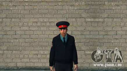 Le commandant de bord du ministère russe de l'intérieur pour GTA San Andreas