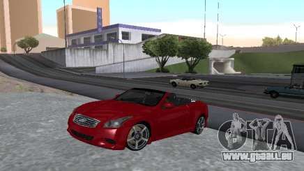 Infinity G37 S Cabriolet pour GTA San Andreas