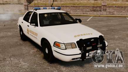 Ford Crown Victoria Police GTA V Textures ELS pour GTA 4