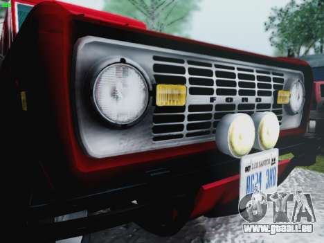 Ford Bronco 1966 pour GTA San Andreas