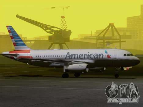 Airbus A319-112 American Airlines für GTA San Andreas