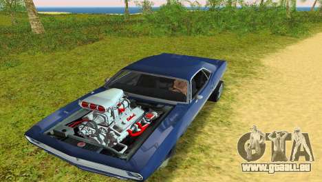 Plymouth Barracuda Supercharger pour GTA Vice City