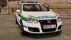 Volkswagen Golf 5 GTI Police v2.0 [ELS] pour GTA 4