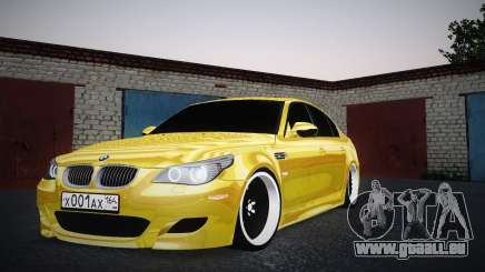 BMW M5 Gold pour GTA San Andreas