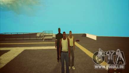 Commutation entre les personnages comme dans GTA V 2.0 pour GTA San Andreas