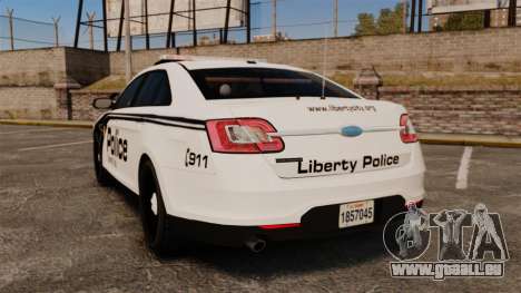 Ford Taurus Police Interceptor 2011 [ELS] für GTA 4