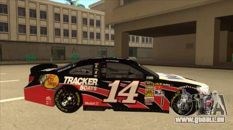 Chevrolet SS NASCAR No. 14 Mobil 1 Tracker Boats für GTA San Andreas