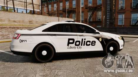 Ford Taurus Police Interceptor 2011 [ELS] pour GTA 4