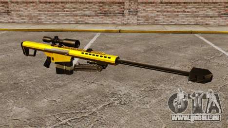 Le Barrett M82 sniper rifle v3 pour GTA 4