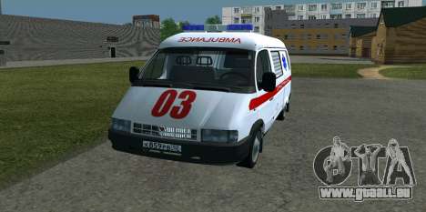 GAS-22172 Krankenwagen für GTA San Andreas