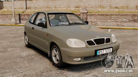 Daewoo Lanos 1997 PL pour GTA 4