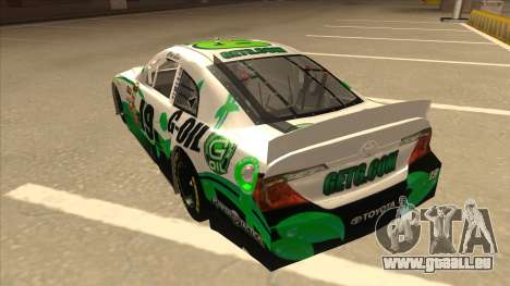 Toyota Camry NASCAR No. 19 G-Oil für GTA San Andreas