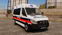 Mercedes-Benz Sprinter Zagreb Ambulance [ELS] pour GTA 4