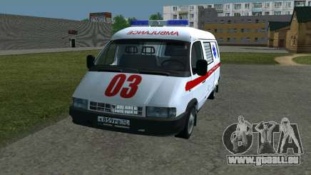 GAZ 22172 ambulance pour GTA San Andreas