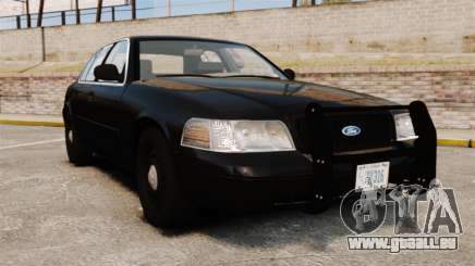 Ford Crown Victoria 2008 FBI pour GTA 4