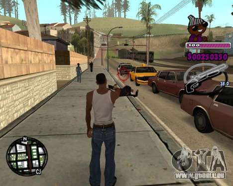 C-HUD for Ballas pour GTA San Andreas