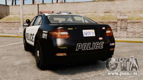 GTA V Vapid Police Interceptor [ELS] für GTA 4