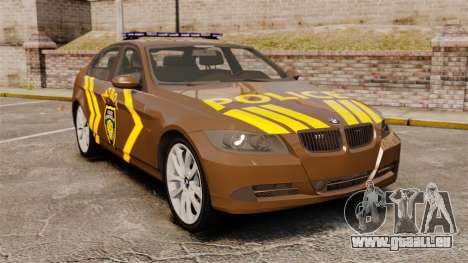 BMW 350i Indonesia Police v2 [ELS] pour GTA 4