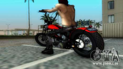 Harley Davidson Shovelhead pour GTA Vice City