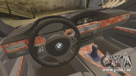 BMW 350i Indonesia Police v2 [ELS] pour GTA 4