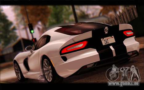 SRT Viper Autovista pour GTA San Andreas