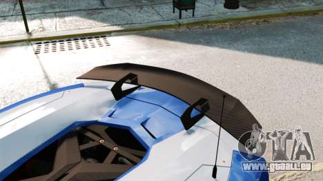 Lamborghini Aventador J Police pour GTA 4