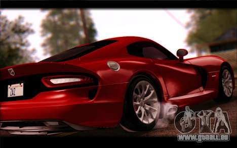 SRT Viper Autovista pour GTA San Andreas