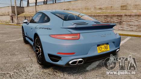 Porsche 911 Turbo 2014 [EPM] KW iSuspension pour GTA 4