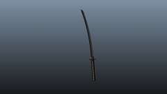 Das lange japanische Schwert Katana für GTA 4