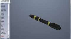 Le nouveau missile pour GTA San Andreas
