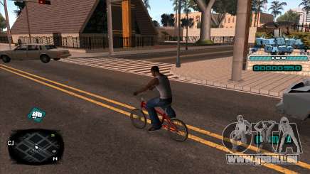 C-HUD Rifa Gang pour GTA San Andreas