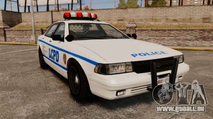 GTA V Police Vapid Cruiser LCPD pour GTA 4