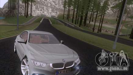 BMW F32 4 series Coupe 2014 pour GTA San Andreas