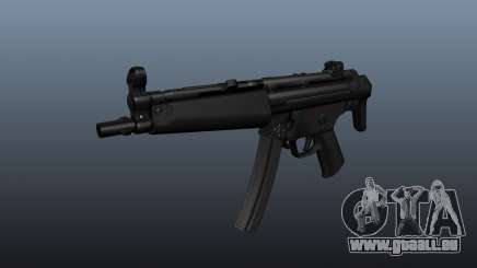 Pistolet mitrailleur HK MP5A5 pour GTA 4