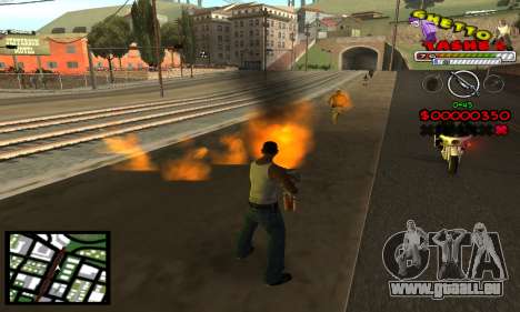 C-Hud Getto Tawer pour GTA San Andreas