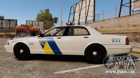 GTA V Vapid State Police Cruiser [ELS] für GTA 4