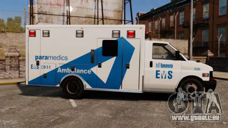 Brute Ambulance Toronto [ELS] pour GTA 4