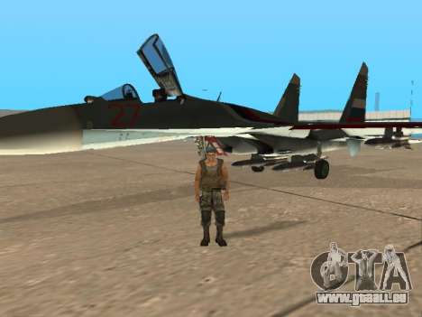 Su-33 für GTA San Andreas