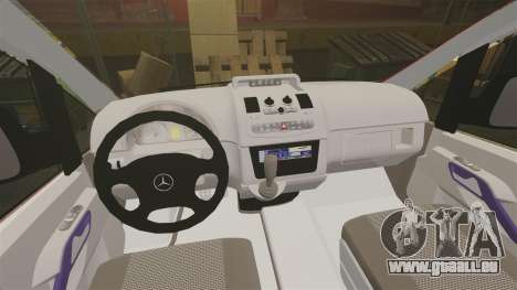 Mercedes-Benz Vito Metropolitan Police [ELS] für GTA 4