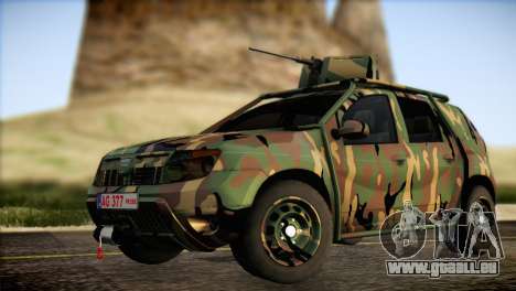 Dacia Duster Army Skin 2 pour GTA San Andreas