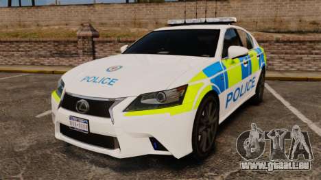 Lexus GS350 West Midlands Police [ELS] pour GTA 4