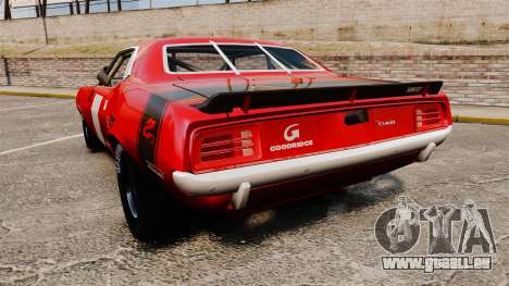 Plymouth Cuda AAR 1970 pour GTA 4