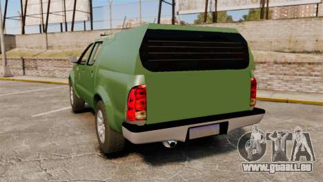 Toyota Hilux Finnish Military Police [ELS] pour GTA 4