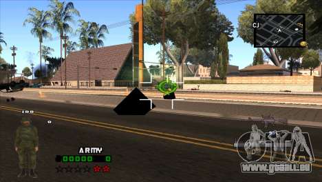 C-HUD Army für GTA San Andreas