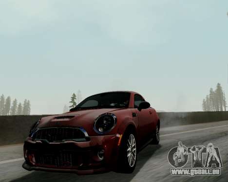 MINI Cooper S 2012 für GTA San Andreas