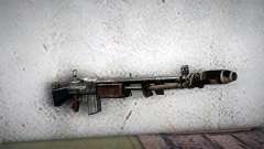 Browning M1918 für GTA San Andreas